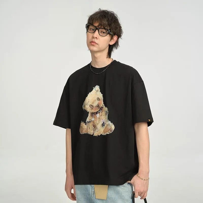 DANGEROUSPEOPLE Crew Neck Short Sleeved T Shirts Unisex-8