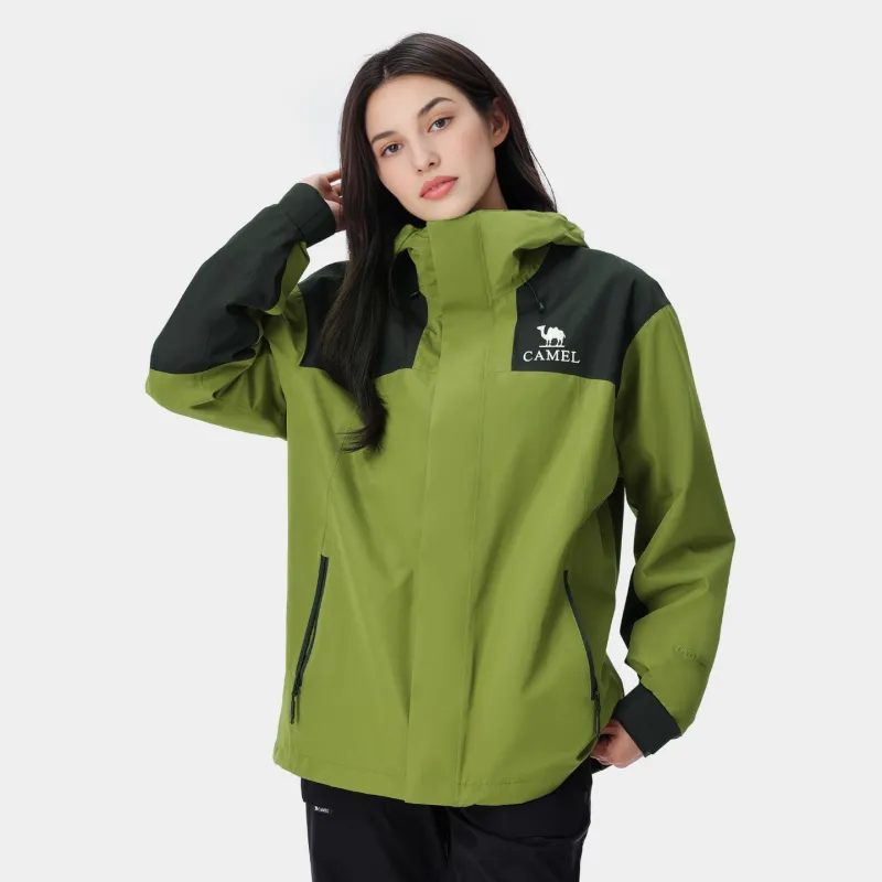 CAMEL All weather Windbreaker Jacket Unisex-12