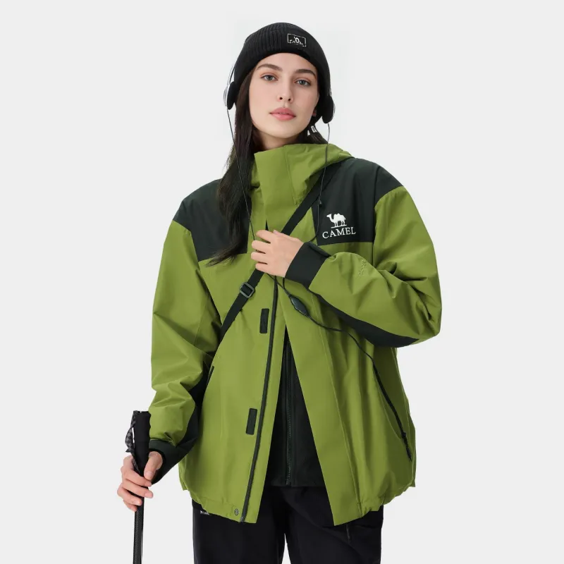 CAMEL All weather Windbreaker Jacket Unisex-11