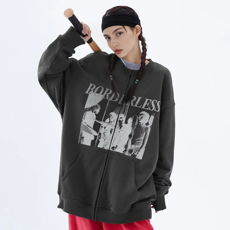 F426 Sweatshirt Unisex Dark Gray-3