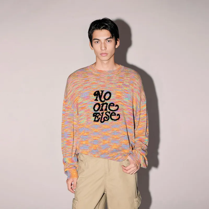 NO ONE ELSE Knitwear Unisex Orange-2