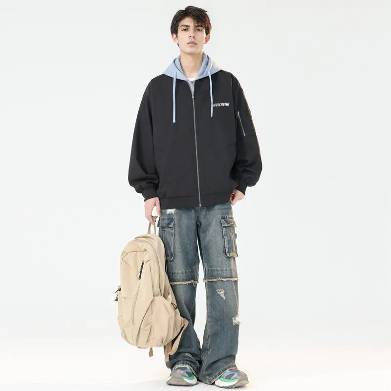 HCHUICHENG Jackets & Coats Unisex-5