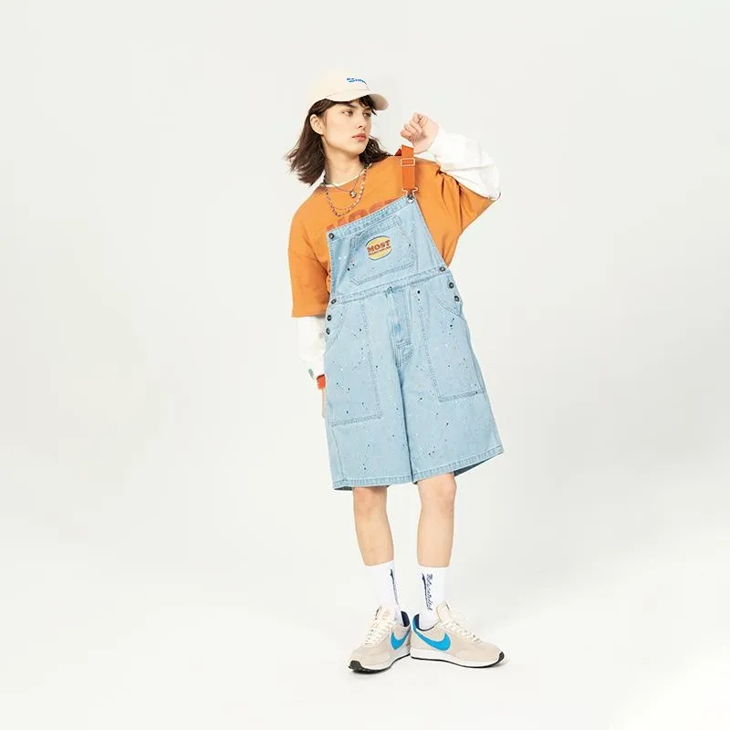 MostwantedLab Hamburger Overalls Unisex-6