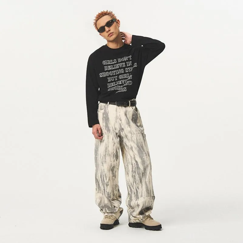 EMPTY REFERENCE Cargo Pants Unisex White-3