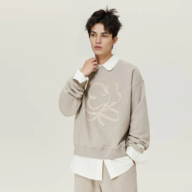 MostwantedLab MostwantedLab Vintage Flower Sweatshirt Unisex-10