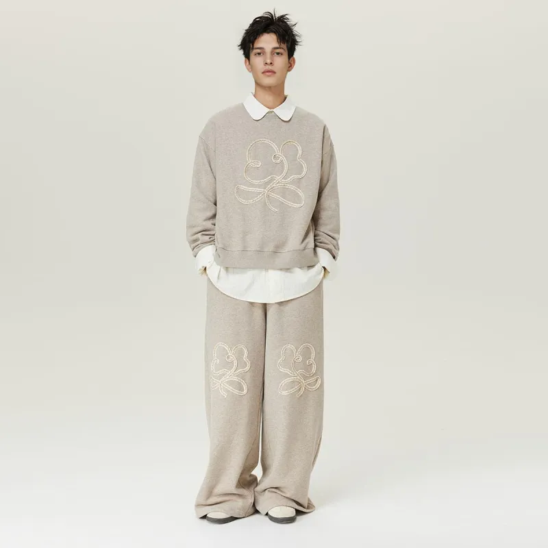 MostwantedLab MostwantedLab Vintage Flower Sweatshirt Unisex-12