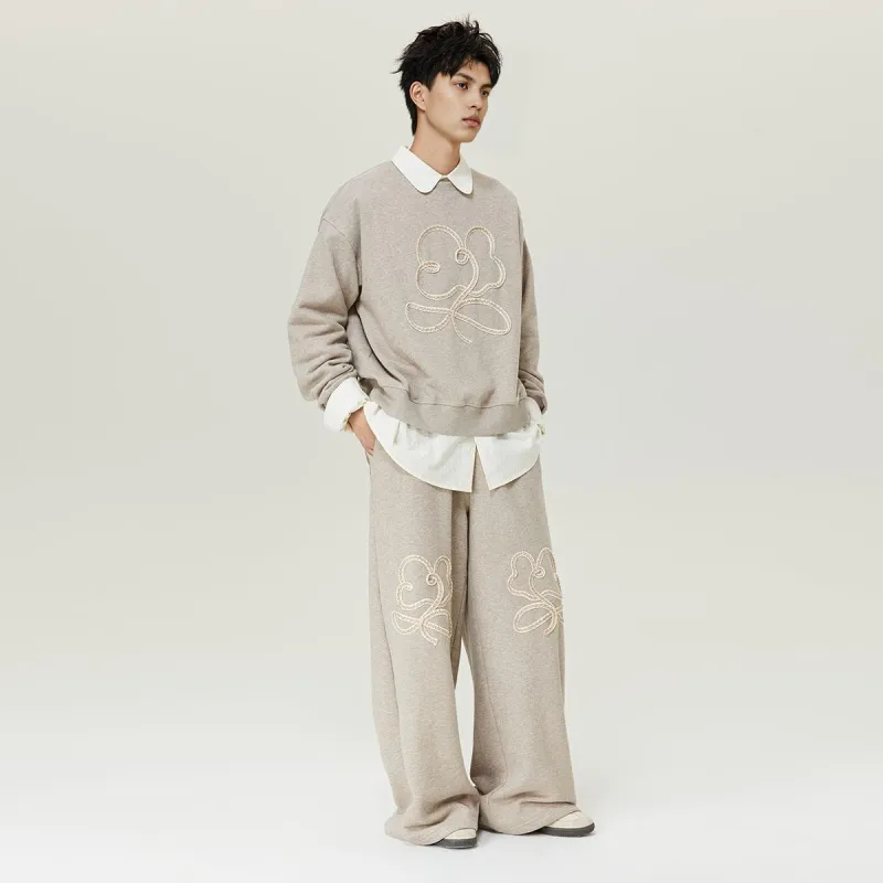 MostwantedLab MostwantedLab Vintage Flower Sweatshirt Unisex-13