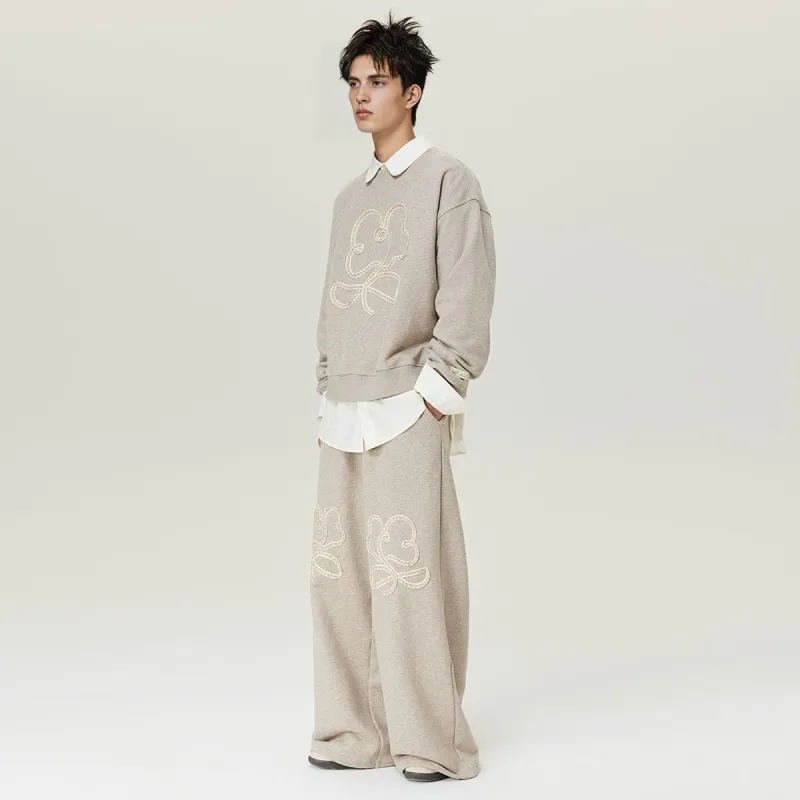 MostwantedLab MostwantedLab Vintage Flower Sweatshirt Unisex-14