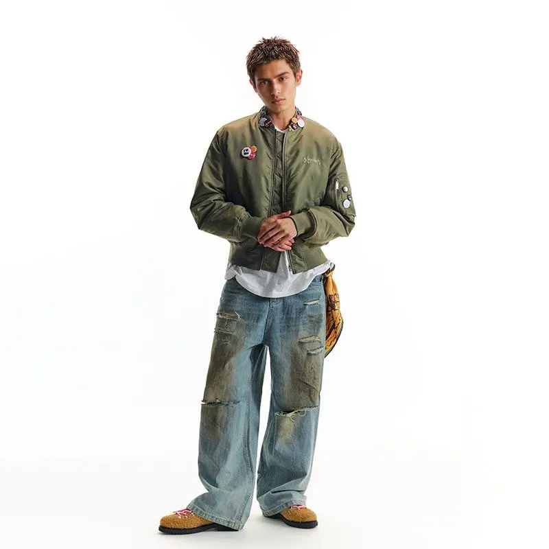 MOONWAV Baseball Jacket Coat Unisex-2