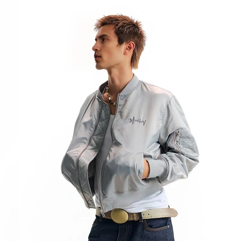 MOONWAV Baseball Jacket Coat Unisex-12