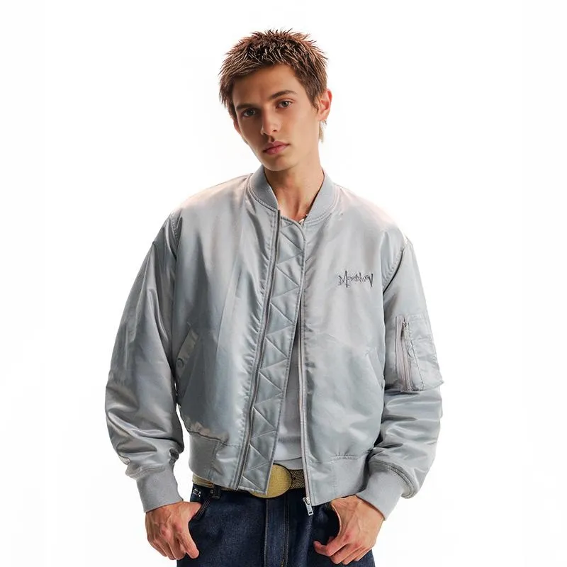 MOONWAV Baseball Jacket Coat Unisex-13