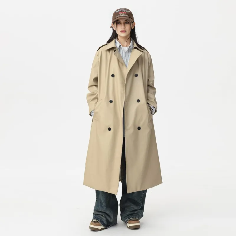 Ice flying Trench Coats Unisex-9