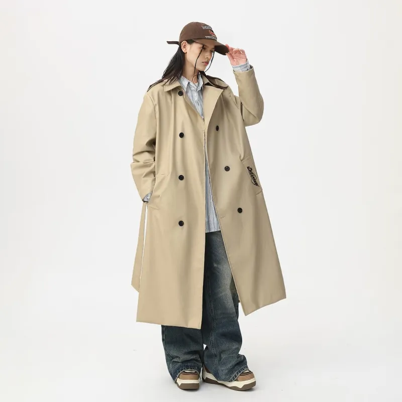 Ice flying Trench Coats Unisex-11