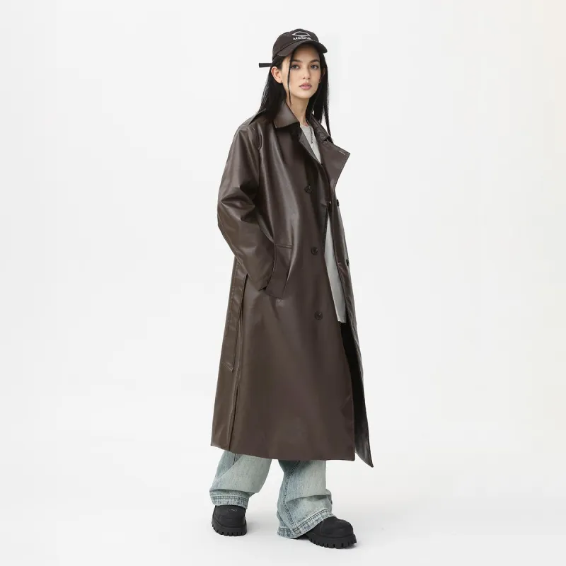 Ice flying Trench Coats Unisex-17