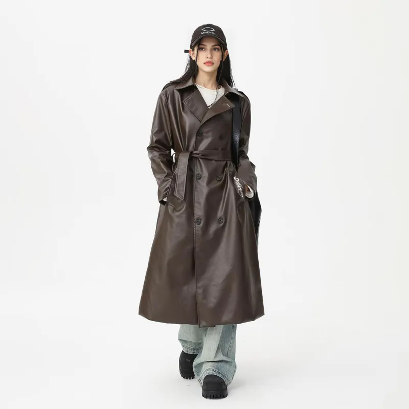 Ice flying Trench Coats Unisex-19