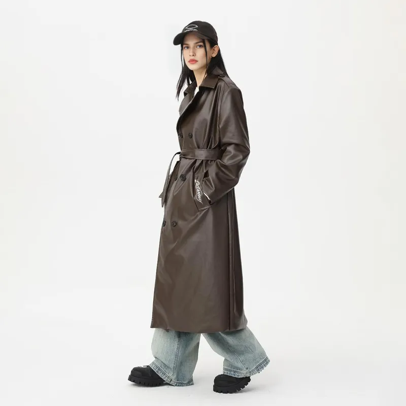 Ice flying Trench Coats Unisex-20