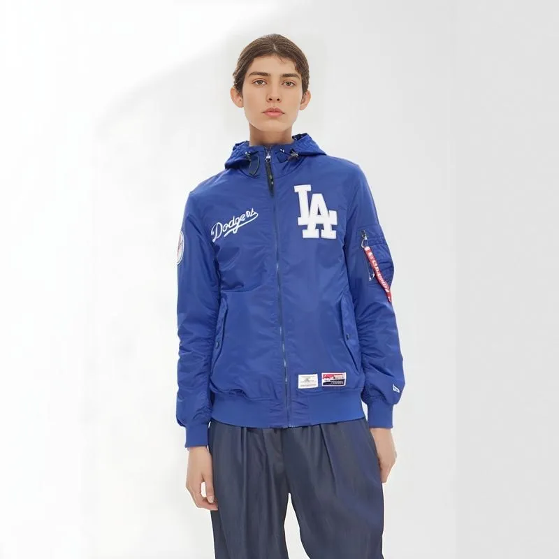New Era x Alpha Industries FW24 Jacket Unisex Blue-2