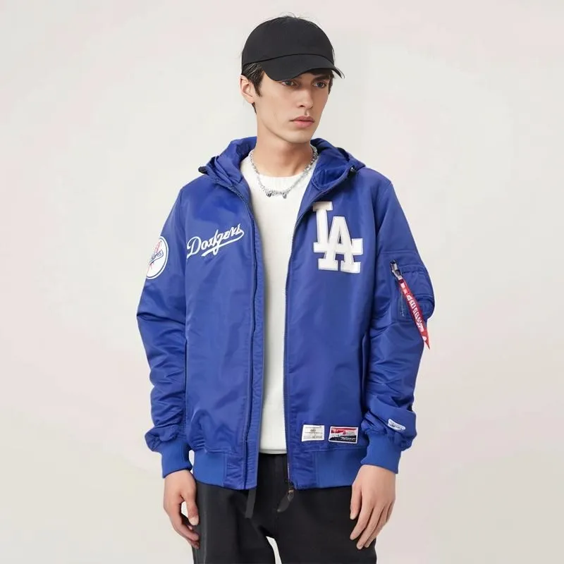 New Era x Alpha Industries FW24 Jacket Unisex Blue-3