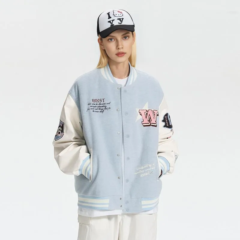 WORKSOUT Baseball Jacket Unisex-11