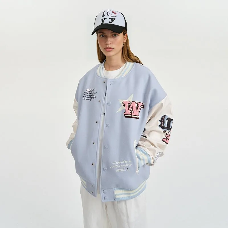 WORKSOUT Baseball Jacket Unisex-13