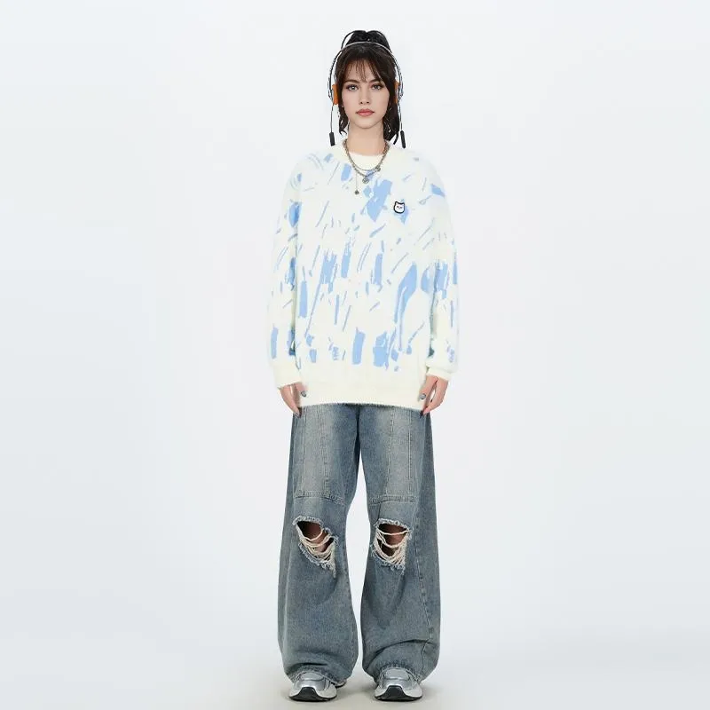 Supremo Cat Sweaters Unisex-4