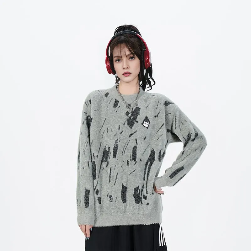 Supremo Cat Sweaters Unisex-7