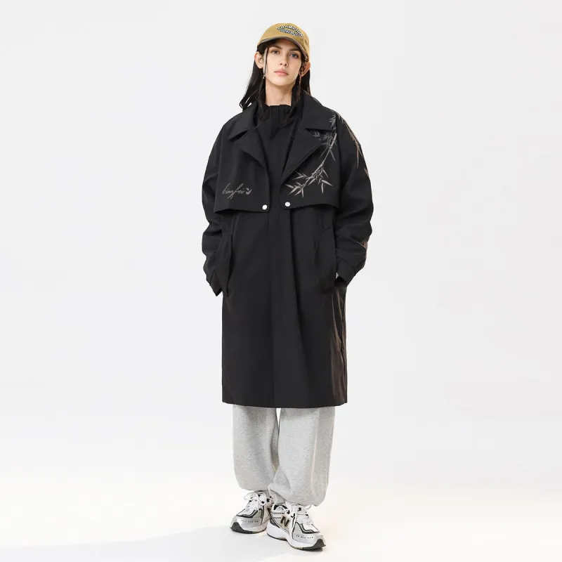 Ice flying Trench Coats Unisex-6