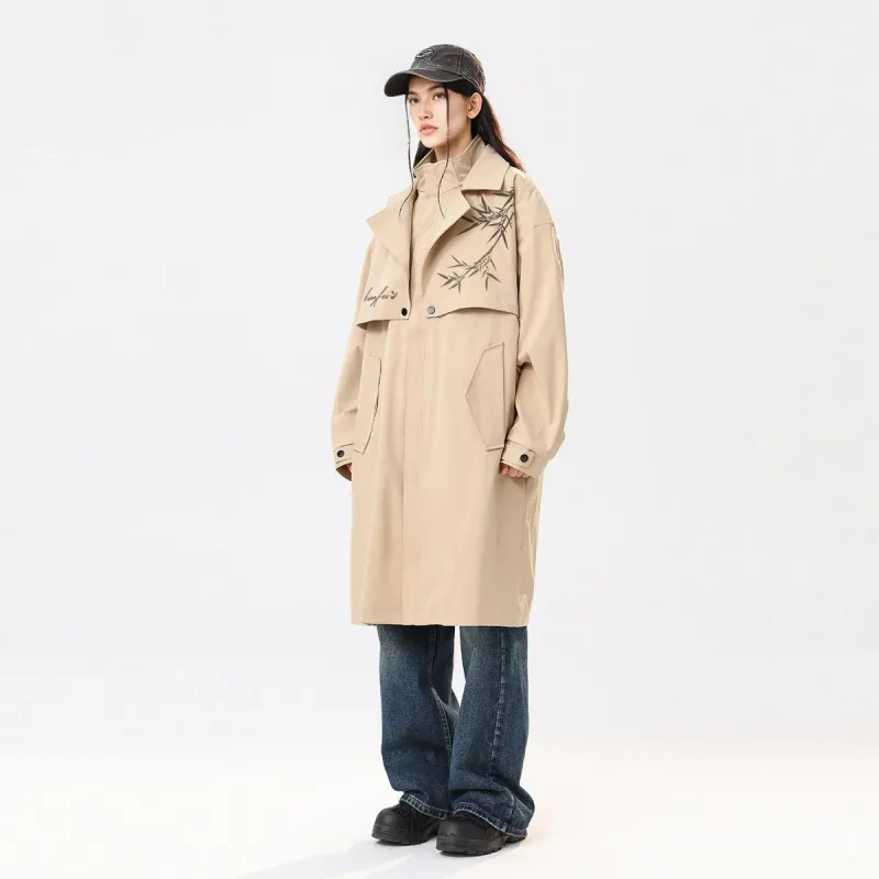 Ice flying Trench Coats Unisex-12