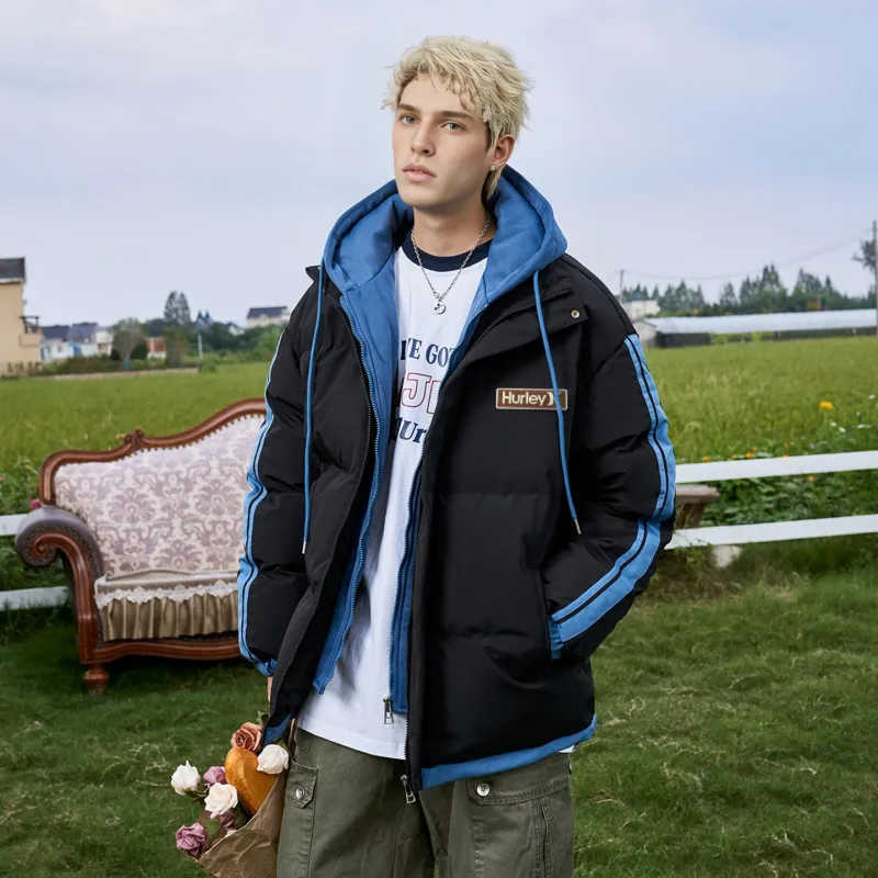 Hurley Puffer Jacket Unisex Moonlight Blue-11
