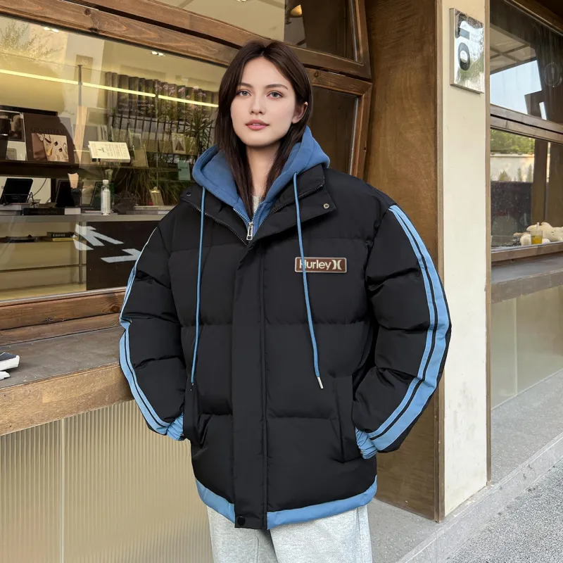 Hurley Puffer Jacket Unisex Moonlight Blue-15