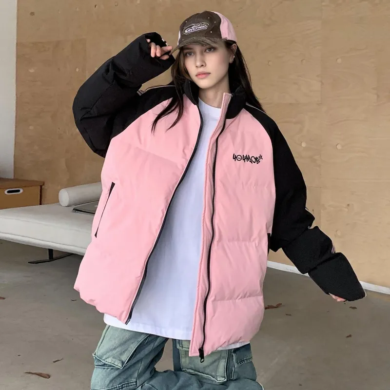 404MOB GANG Puffer Jacket Unisex-3