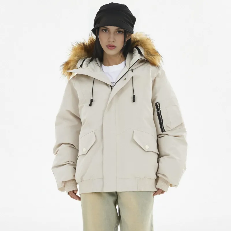 SIMPLE RIMLESS/SRME Parka Coats Unisex-14