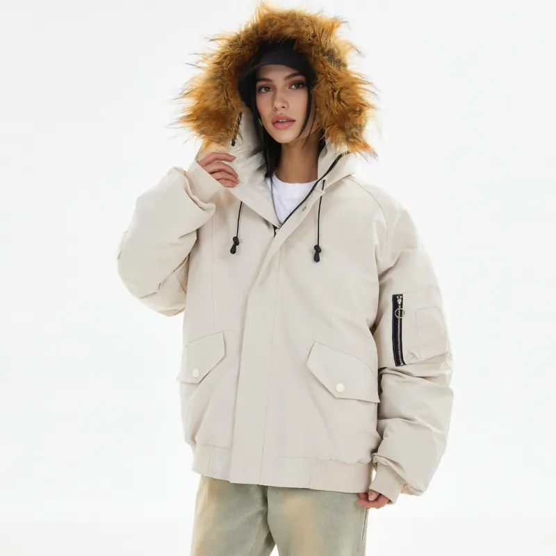 SIMPLE RIMLESS/SRME Parka Coats Unisex-15