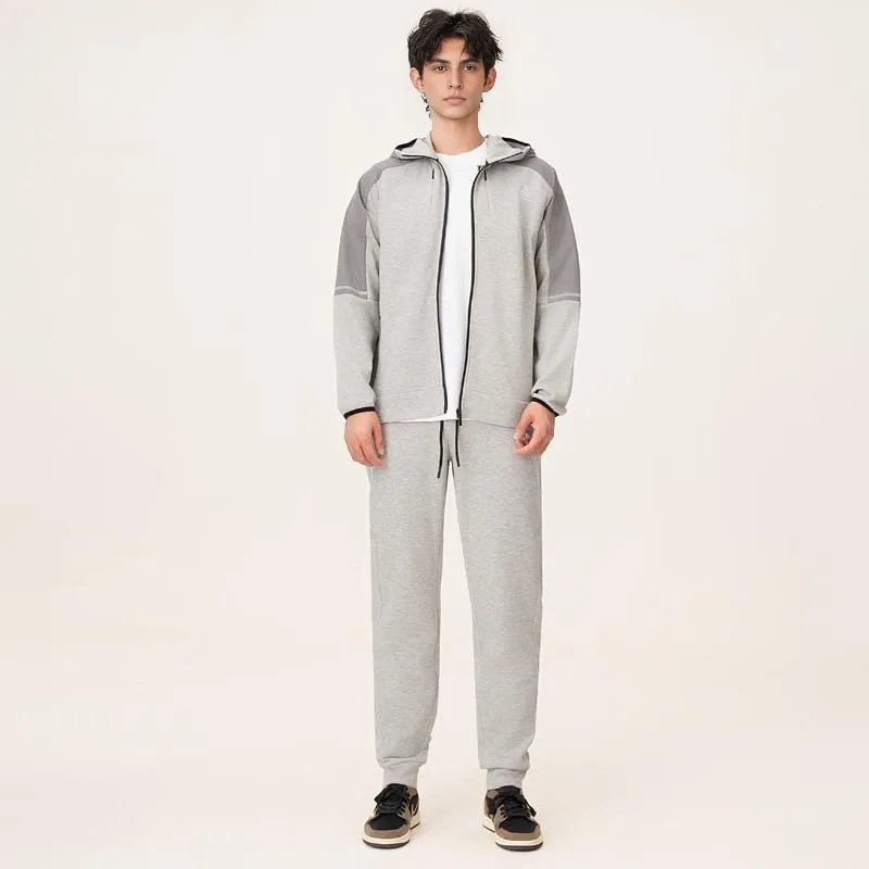 JIANWANG Casual Sportswear Unisex Gray-5