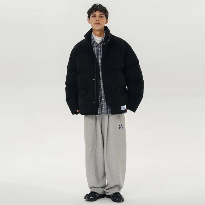 UPZCY Puffer Jacket Unisex Black-2