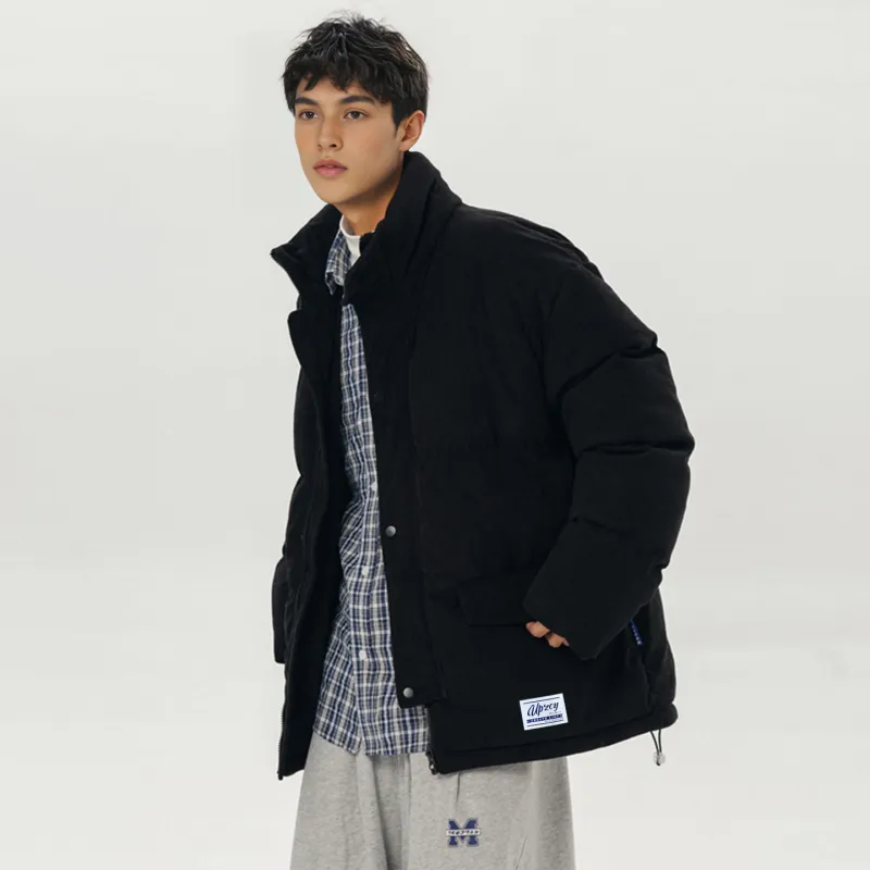 UPZCY Puffer Jacket Unisex Black-5