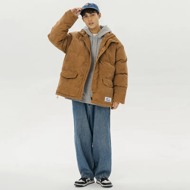 UPZCY Puffer Jacket Unisex Black-14