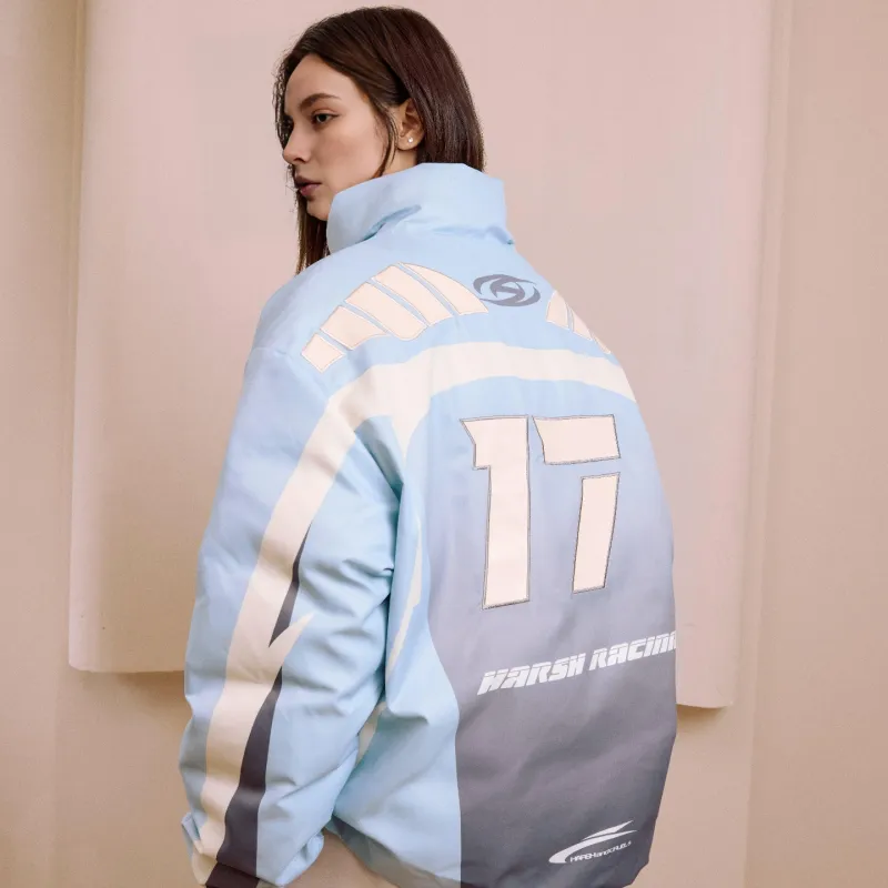 HARSH AND CRUEL Puffer Jacket Unisex-15