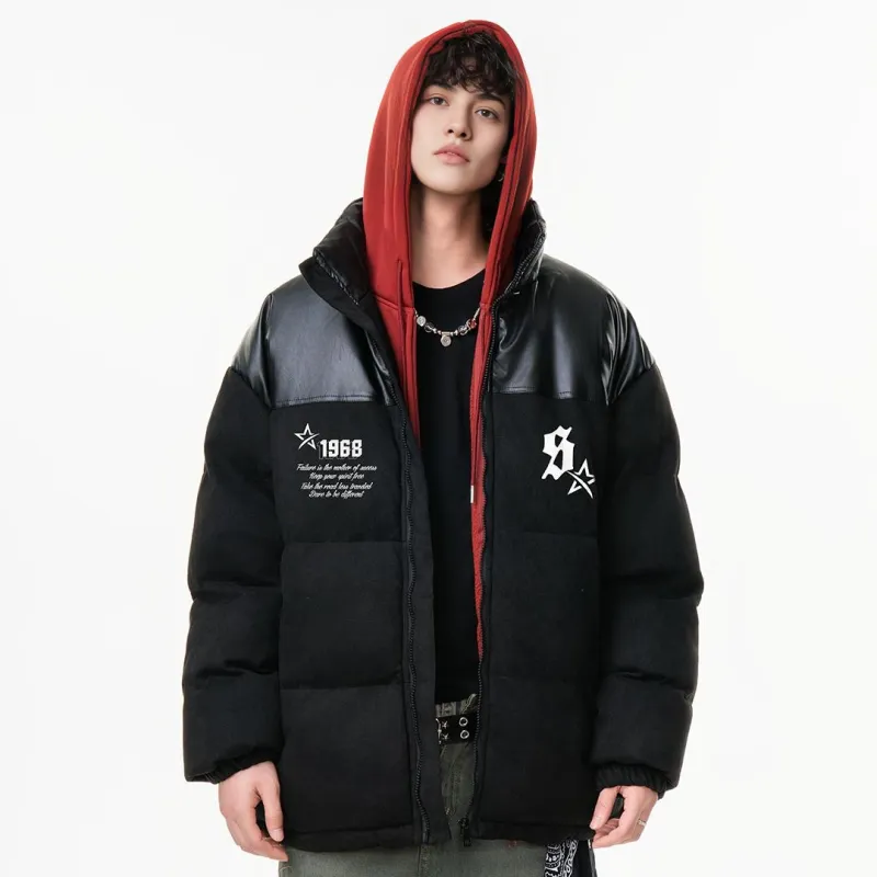 SWAMP AREA Puffer Jacket Unisex-3