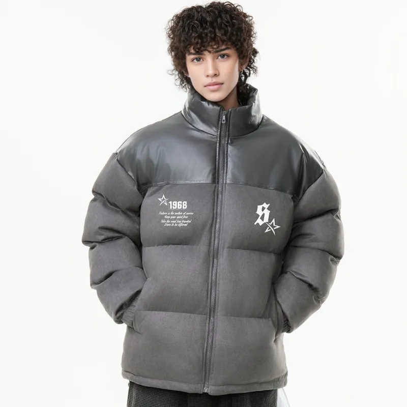 SWAMP AREA Puffer Jacket Unisex-12