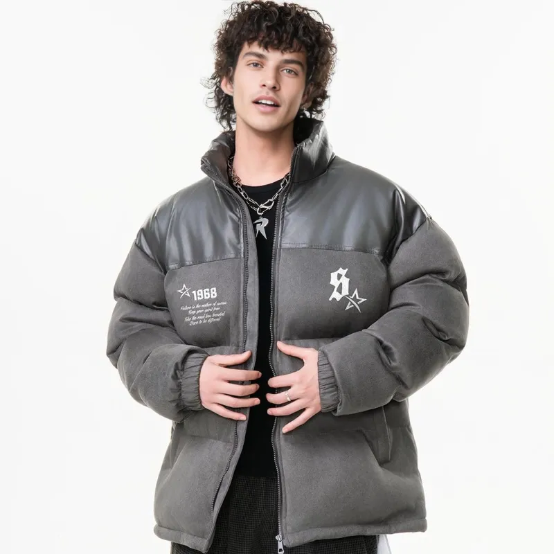 SWAMP AREA Puffer Jacket Unisex-13