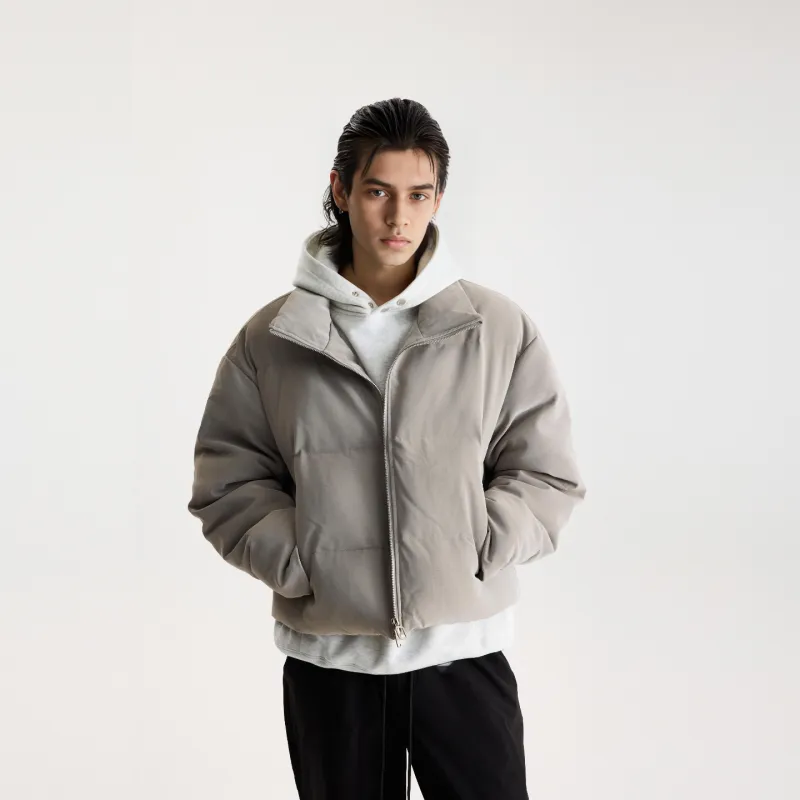 COLDSTONE Puffer Jacket Unisex Gray-3
