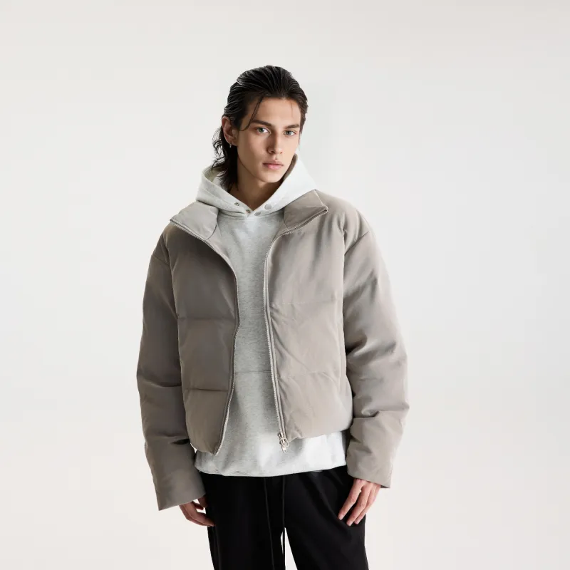 COLDSTONE Puffer Jacket Unisex Gray-4