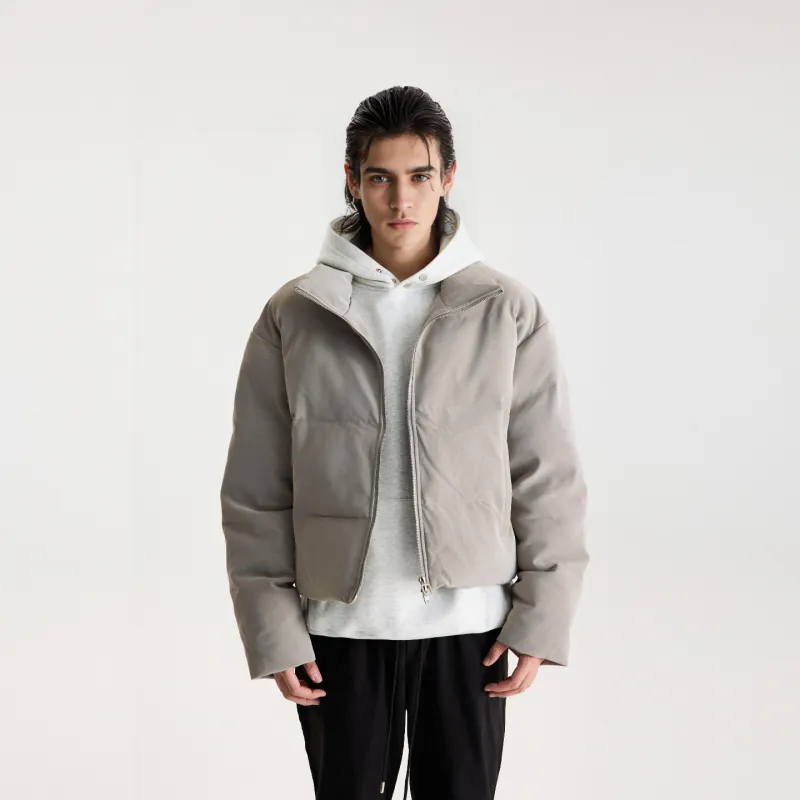 COLDSTONE Puffer Jacket Unisex Gray-6