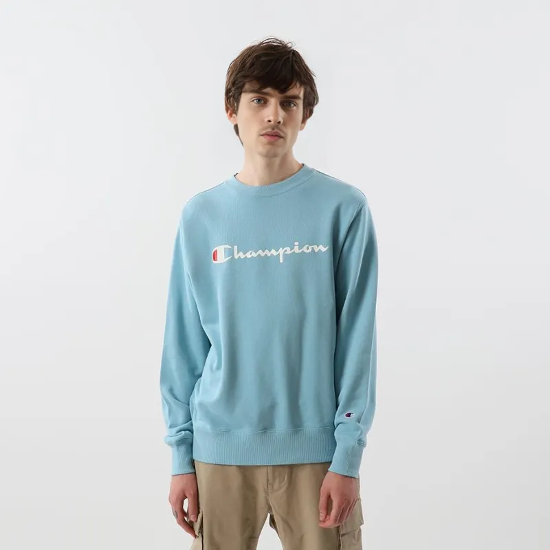 Champion Sweatshirts Unisex Sea Blue-1