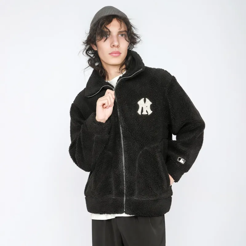 MLB New York Yankees Velvet Jackets Unisex Black-2