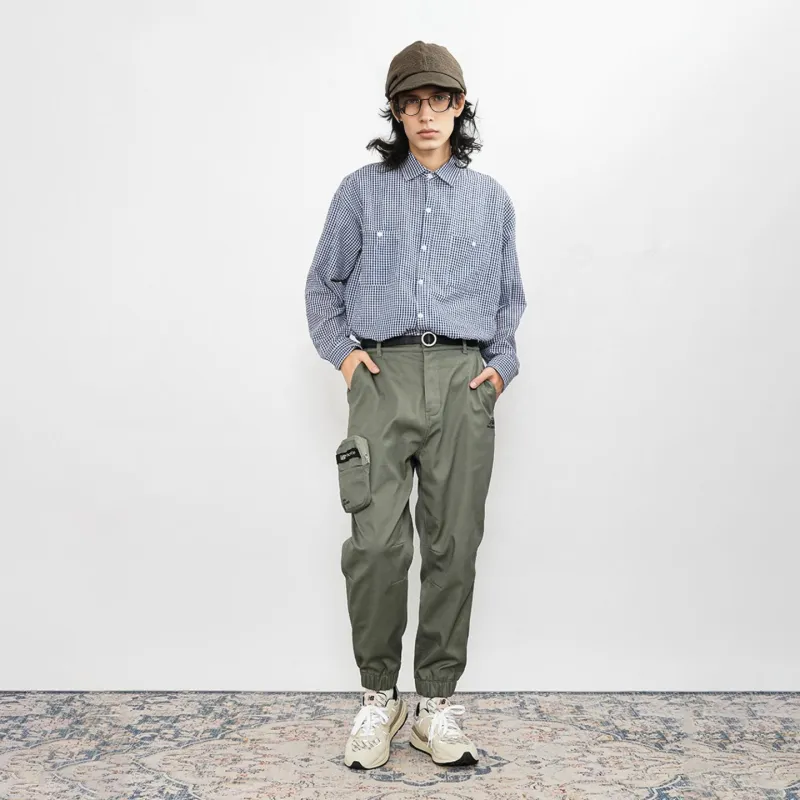 New Balance Cargo Pants Men Olive Green-4