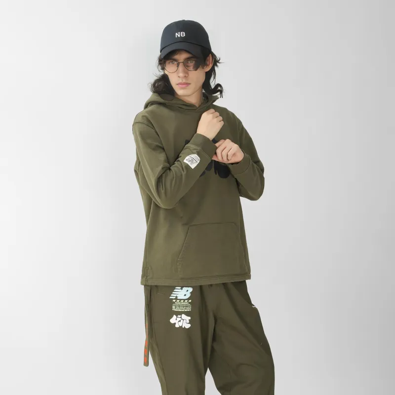 New Balance Salehe Bembury Sweatshirts Unisex Olive-4