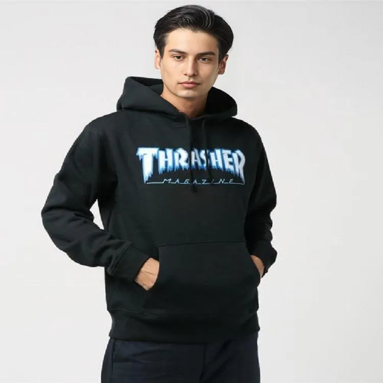Thrasher Sweatshirt Japan Version Unisex Black-1