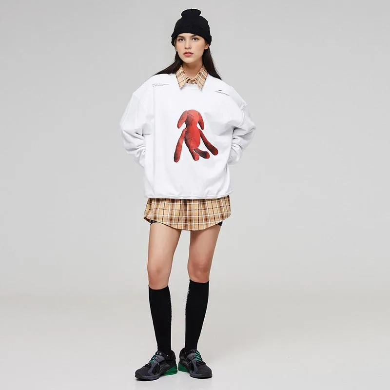 ROARINGWILD Sweatshirts Unisex White-2